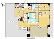 ３ＬＤＫ◆３面採光！約３７．８８㎡のルーフバルコニー付
