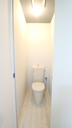 天井は汚れが目立たない濃い色のクロスを