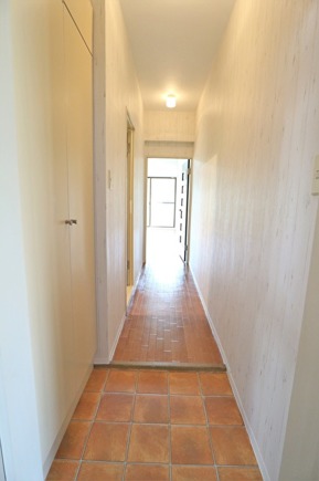 土間部分をテラコッタ風CFに交換